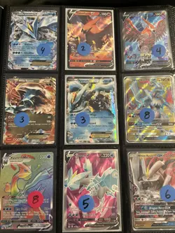 Lot of 9 Kyurem & Talonflame Pokemon Cards Authentic - Image 1