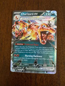 Charizard ex 125/197 Holo - Obsidian Flames - Pokemon TCG - NM - Image 1