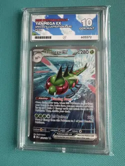 Pokemon TCG Yanmega EX Special Illustration Rare 228/182 Destined Rivals Ace 10 - Image 1