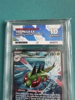 Pokemon TCG Yanmega EX Special Illustration Rare 228/182 Destined Rivals Ace 10 - Image 3
