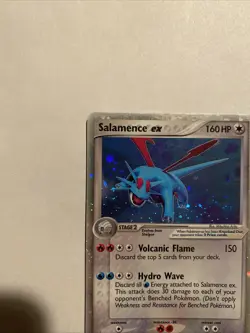 Pokemon TCG Salamence EX - EX Power Keepers 96/108 Holo Rare MP - Image 2