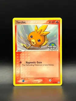 Pokemon 2005 Ex Emerald- Torchic #69 Wizard World Chicago Stamped Promo Rare-NM - Image 1