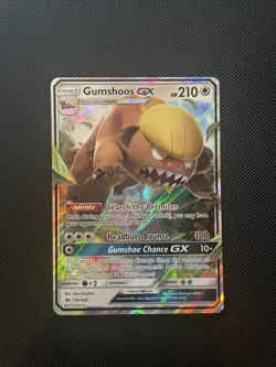 Gumshoos GX 110/149 - Moderately Played - Pokemon TCG Sun And Moon - Image 1