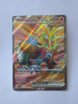 Pokemon Gouging Fire EX 188/162 Temporal Forces - Ultra Rare NM - Image 1