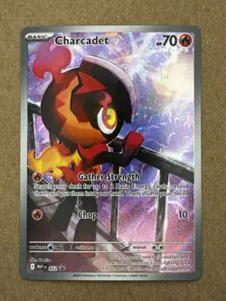 Pokemon TCG Charcadet Holo Promo 022 Phantasmal Flames English Nm - Image 1