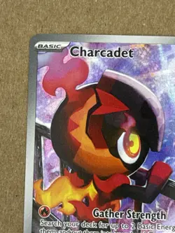Pokemon TCG Charcadet Holo Promo 022 Phantasmal Flames English Nm - Image 3