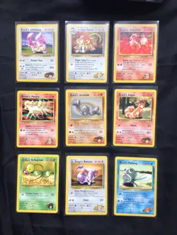 Pokemon Cards: Gym Heroes 15 Card Non-Holo Lot - Image 1