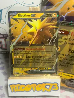 Lot Carte Promo Pokemon Electhor EX SVP 049 + JUMBO + Elektek Neuve FR 6 - Image 2