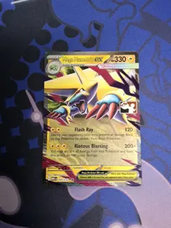 Mega Manectric Ex Pokemon Prize Pack Series 8 Play Stamp - Image 1