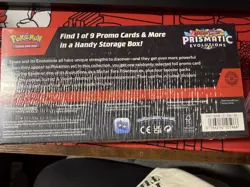 Pokemon TCG Scarlet and Violet Prismatic Evolutions Surprise Box Factory Sealed - Image 2