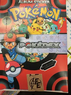 POKEMON POKEDEX Vol. 1 EDITION STICKER PACK (GOLD STAR FOIL RED BOX (PERU) 25 Pk - Image 1