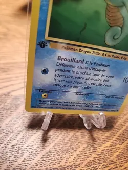 Hypotrempe 49/62 1st Edition (Horsea) French Fossil Vintage Pokemon TCG - Image 4