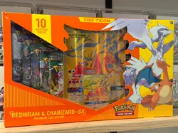 POKEMON Tag Team GX Reshiram & Charizard Premium Collection Box - Image 1