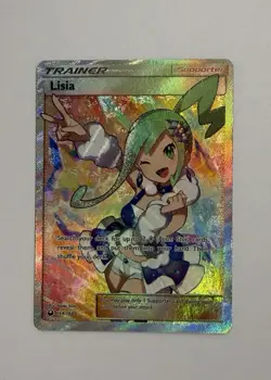 Lisia Full Art Trainer 164/168 2018 Celestial Storm Pokemon TCG LP - Image 1