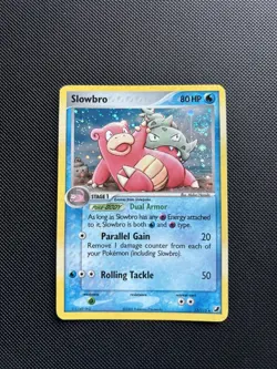 Pokemon Card EX Unseen Forces Holo Slowbro 13/115 - Image 1