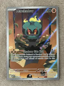 Marshadow 146/132 Mega Evolution Illustration Rare Pokemon TCG Pack Fresh - Image 1