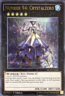 Number 94: Crystalzero DUSA-EN006 1st Edition Ultra Rare LP - Image 1