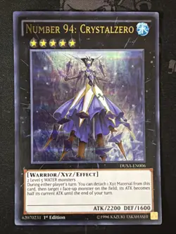 Number 94: Crystalzero DUSA-EN006 1st Edition Ultra Rare LP - Image 2