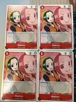 Makino OP02-015 |One Piece TCG | Paramount War | UC | NM/M | ENG | Playset (x4) - Image 1