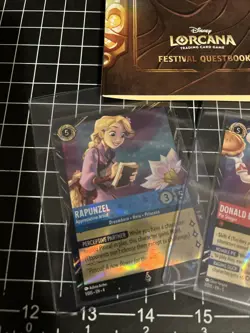 Disney Lorcana Magical Places Epcot 2026 Rapunzel & Donald Duck Promo And Book - Image 2