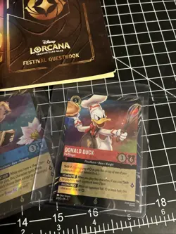 Disney Lorcana Magical Places Epcot 2026 Rapunzel & Donald Duck Promo And Book - Image 3
