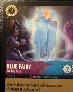 Blue Fairy - Guiding Light 71/204 Uncommon Reign Of Jafar Disney Lorcana TCG - Image 2