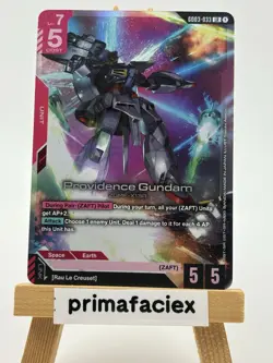 Gundam Card - Providence Gundam - GD03-033 LR - Image 1