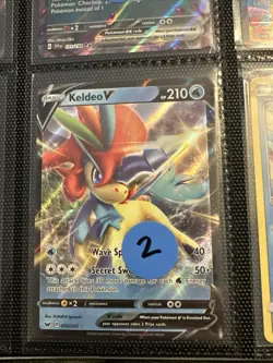 Lot of 9 Copperajah Toxicroak Keldeo Pokemon Cards Authentic - Image 3