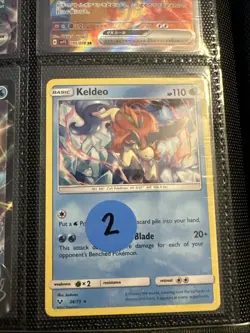 Lot of 9 Copperajah Toxicroak Keldeo Pokemon Cards Authentic - Image 4
