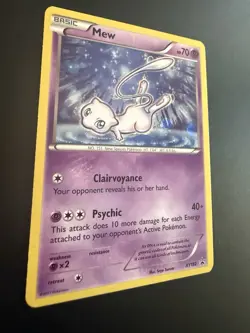 Pokemon Mew TCG Black Star Promos XY192 Holo Promo Card LP - Image 2