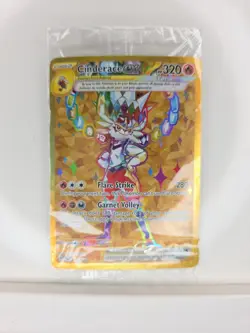 Black Star Promo Pokemon Card, (Sealed) Cinderace EX SVP163 Ultra Rare - Image 1