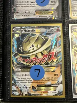 Lot of 9 Steelix Rhyperior Pokemon Cards Authentic - Image 2