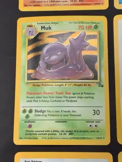 Vintage Holo Rare Pokemon Cards WOTC 1999 Base Set, Fossil, Jungle - MP/HP Ditto - Image 5