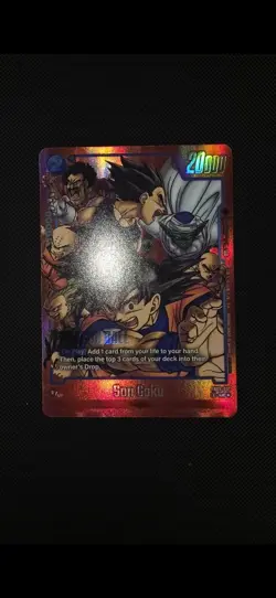 Son Goku FB05-031 Dragon Ball Manga 40th Anniversary Card Limited Fusion World - Image 2