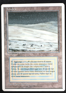 Tundra FWB Italian Foreign White-Bordered Reserved List MTG - Image 3