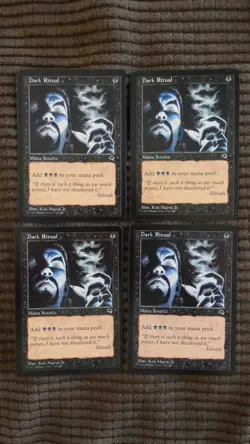 Magic: the Gathering / MtG Dark Ritual x4 Tempest - Image 1