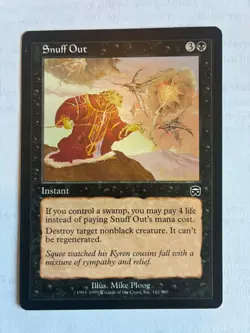 Snuff Out Mercadian Masques Regular NM MTG X1 - Image 1