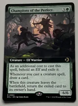 MTG Lorwyn Eclipsed Champions of the Perfect Creature RARE REGULAR #0365 - Image 1