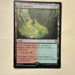 Spire Garden - Commander Legends: Baldur's Gate Land 361 MTG NM - Image 1