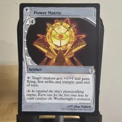 MTG Magic The Gathering Power Matrix MB2 Future Sight Artifact Commander - Image 1
