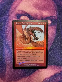 MTG Form of the Dragon (93/143) Scourge FOIL - Image 1