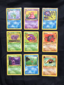 Pokemon Cards: 1st Edition Fossil 28 Card Non-Holo Lot - Image 3