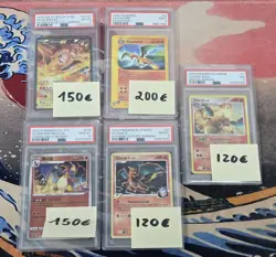 5x Glurak / Charizard | Expedition, Platinum, XY Promo | PSA6,7,8,9,10 Pokemon - Image 1