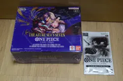 One Piece TCG The Azure Sea's Seven OP14-EB04 Booster Box Sealed w/ Dash Pack - Image 1