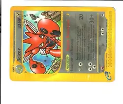 SCIZOR 32/147 Aquapolis E-SERIES NON-HOLO rare Pokemon TCG card - Image 1