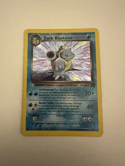 #2 Dark Blastoise 3/82 Team Rocket 2000 Holo Rare WOTC Pokemon Card TCG - Image 1