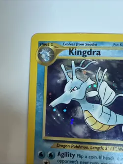 Pokemon Kingdra Holo Rare Card 8/111 Neo Genesis - Image 2