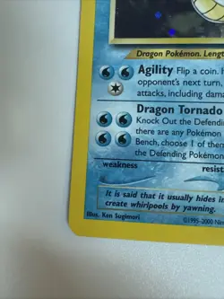 Pokemon Kingdra Holo Rare Card 8/111 Neo Genesis - Image 3