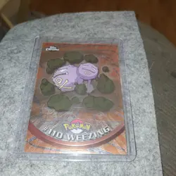 💥 2000 Pokemon TV Animation Edition - Holo Foil card 110 Weezing - Image 1