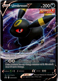 Umbreon V SWSH203 SWSH: Sword & Shield Promo Cards Holo NM - Image 1